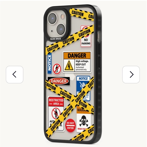 Caution iPhone 15 case - Picture 2 of 4